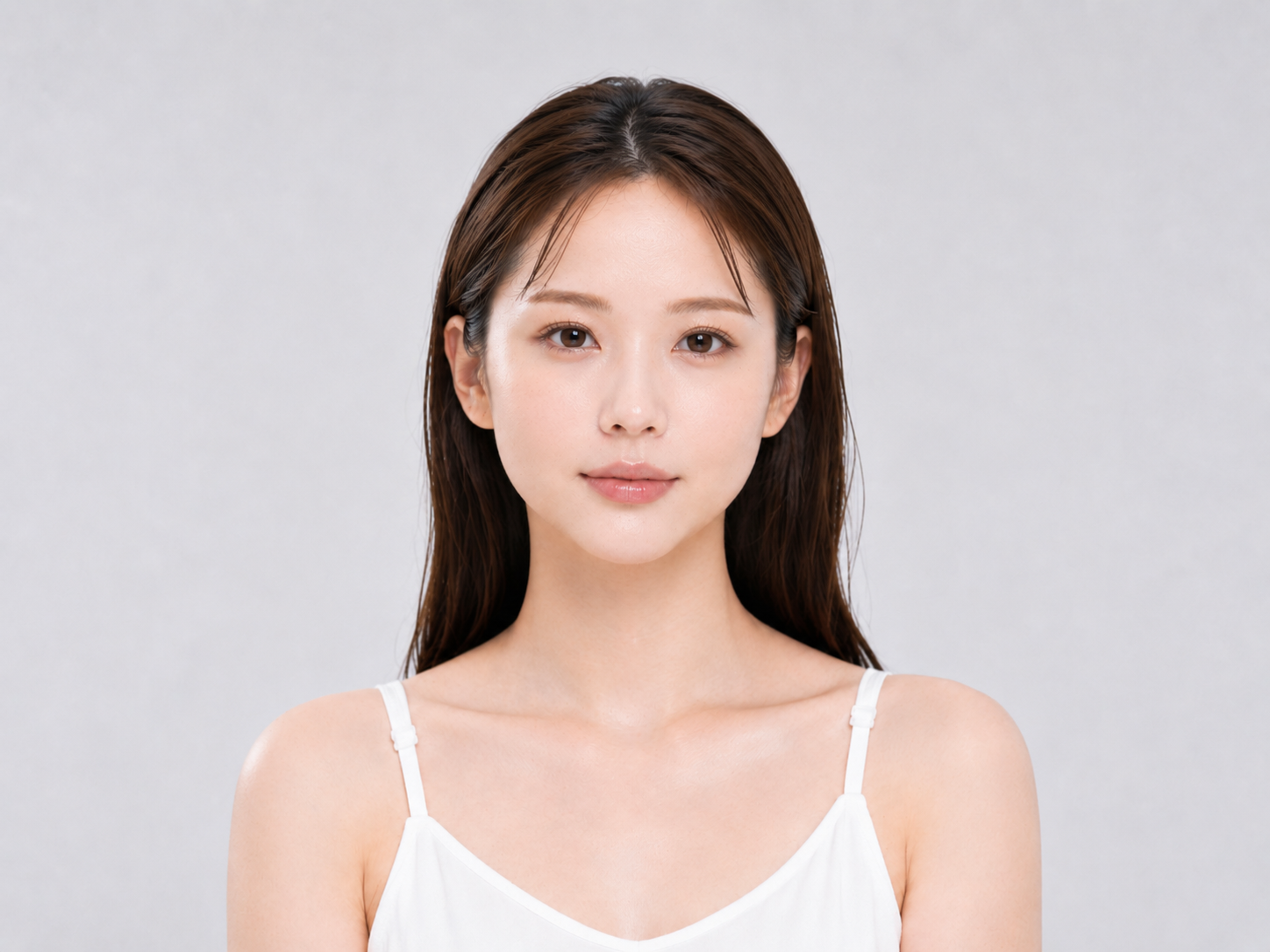 EMS使用前のフェイスライン